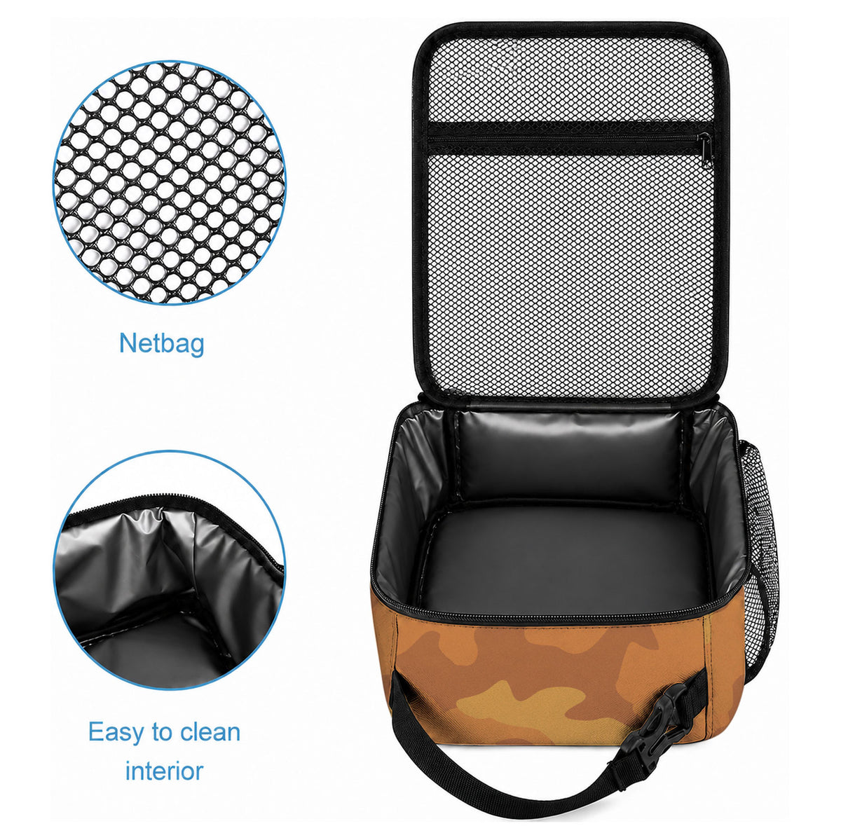Niue ANZAC Day Personalised Lunch Bag with Poppy Field LT9 - Polynesian Pride