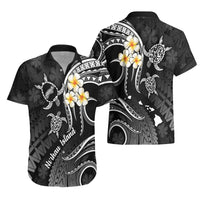 Polynesian Hawaii Hawaiian Shirt Niihau Islands with Pacific Plumeria White Vibe LT9 - Polynesian Pride