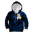 Hawaii Kid Hoodie Lanai Islands Polynesian Sunset Plumeria Blue Vibe LT9 Blue - Polynesian Pride