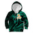Polynesian Hawaii Kid Hoodie Lanai Islands with Pacific Plumeria Turquoise Vibe LT9 Hoodie Turquoise - Polynesian Pride