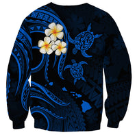 Hawaii Sweatshirt Kauai Islands Polynesian Sunset Plumeria LT9 - Polynesian Pride