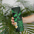 Hawaii Kahoolawe Islands Pacific Plumeria Skinny Tumbler Green Polynesian Tattoo