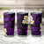 Hawaii Kahoolawe Islands Pacific Plumeria Tumbler Cup Purple Polynesian Tattoo