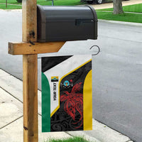 Personalised PNG Hela Province Garden Flag Bird of Paradise Tattoo Flag Motif - Polynesian Pride