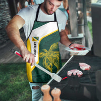 Personalised PNG Jiwaka Province Apron Bird of Paradise Tattoo Flag Motif - Polynesian Pride