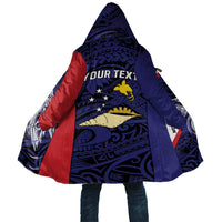 Personalised PNG West New Britain Province Cloak Bird of Paradise Tattoo Flag Motif - Polynesian Pride