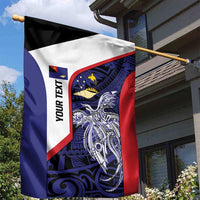 Personalised PNG West New Britain Province Garden Flag Bird of Paradise Tattoo Flag Motif - Polynesian Pride