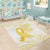 Be Bold Go Gold Polyneisan Ribbon Childhood Personalised Area Rug