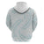 White Sunday Lotu Tamaiti Hoodie Polynesian Wave Pastel Cyan - Polynesian Pride