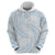 White Sunday Lotu Tamaiti Hoodie Polynesian Wave Pastel Sky Blue - Polynesian Pride
