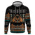 Black Batik Papua-inspired Pattern Hoodie - Polynesian Pride