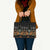 Black Batik Papua-inspired Pattern Leather Bag - Polynesian Pride