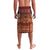 Oxblood Batik Papua-inspired Pattern Lavalava - Polynesian Pride