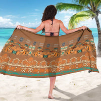 Terracotta Batik Papua-inspired Pattern Sarong LT9 - Polynesian Pride