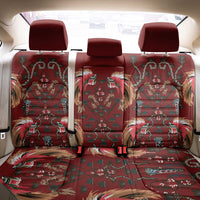 Oxblood Bird of Batik Papua Back Car Seat Cover Exotic Natural Wealth of Papua - Polynesian Pride