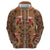 Terracotta Bird of Batik Papua Hoodie Exotic Natural Wealth of Papua - Polynesian Pride