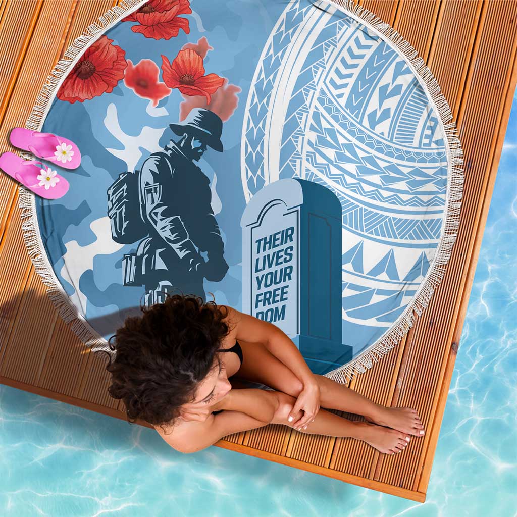 FSM Verterans Day Beach Blanket Their Lives Your Freedom