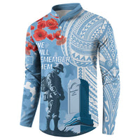 FSM Verterans Day Button Sweatshirt Their Lives Your Freedom LT9 - Polynesian Pride