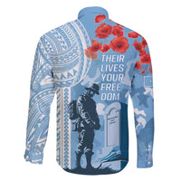 FSM Verterans Day Family Matching Short Sleeve Bodycon Dress and Hawaiian Shirt Their Lives Your Freedom LT9 - Polynesian Pride