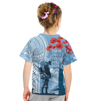 FSM Verterans Day Kid T Shirt Their Lives Your Freedom LT9 - Polynesian Pride