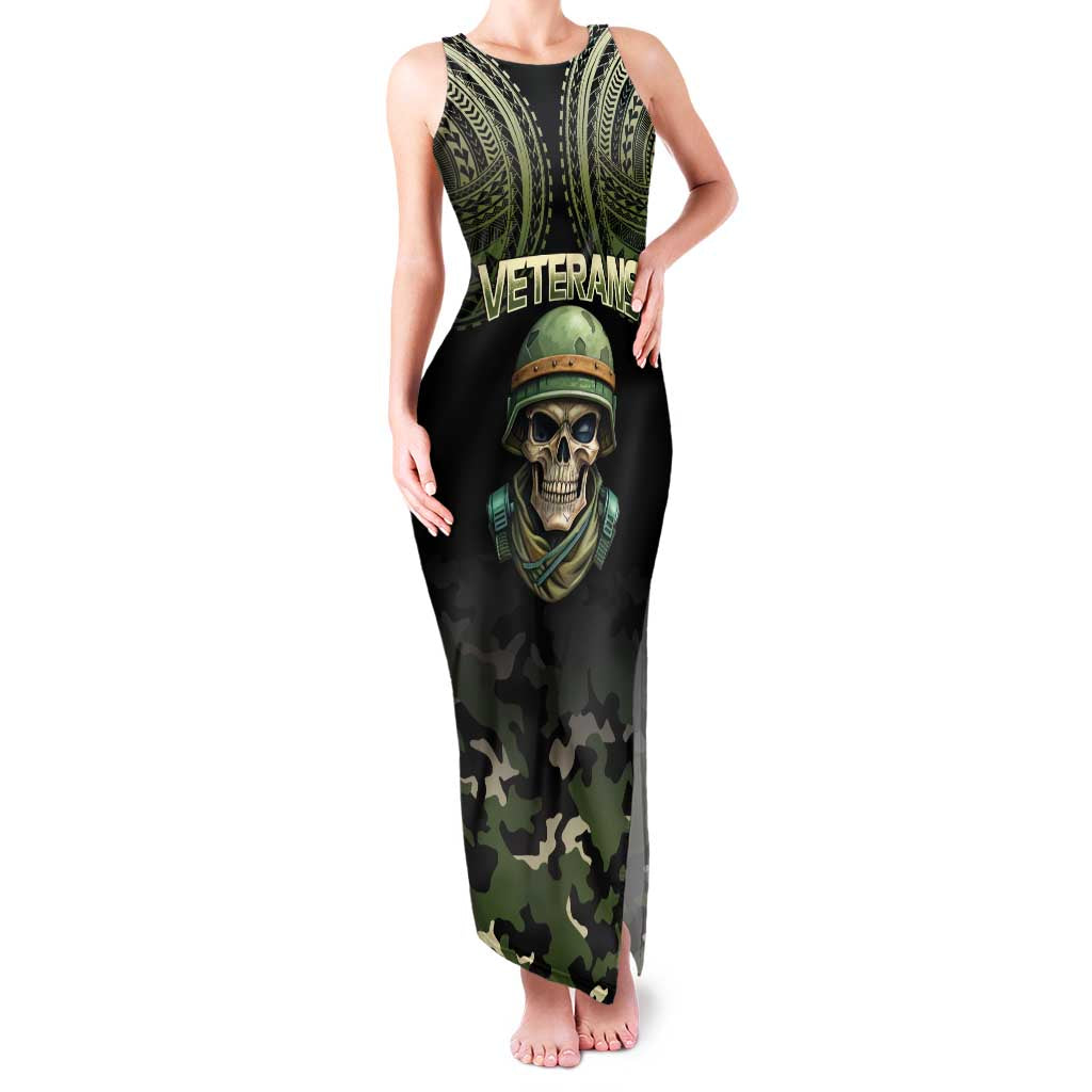 Veterans Day Family Matching Tank Maxi Dress and Hawaiian Shirt War Never Leaves A Veteran Proud Military