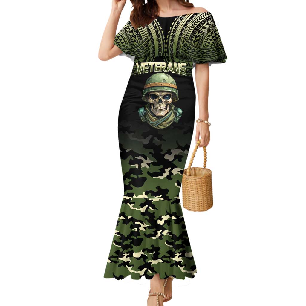 Veterans Day Mermaid Dress War Never Leaves A Veteran Proud Military