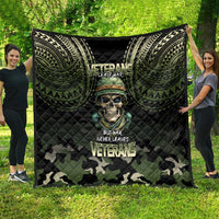 Veterans Day Quilt War Never Leaves A Veteran Proud Military LT9 - Polynesian Pride