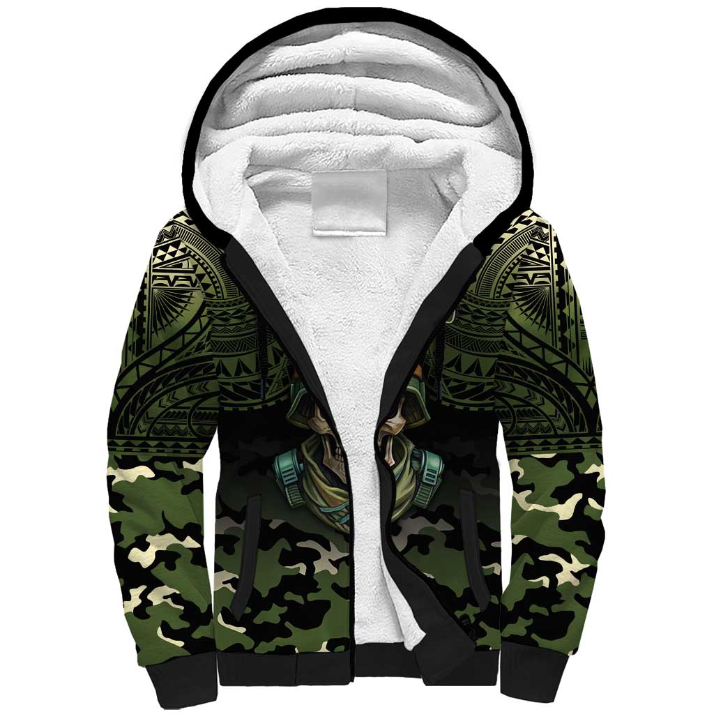 Veterans Day Sherpa Hoodie War Never Leaves A Veteran Proud Military