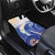 Marshall Islands Manit Day Car Mats Plumeria and Polynesian Tribal