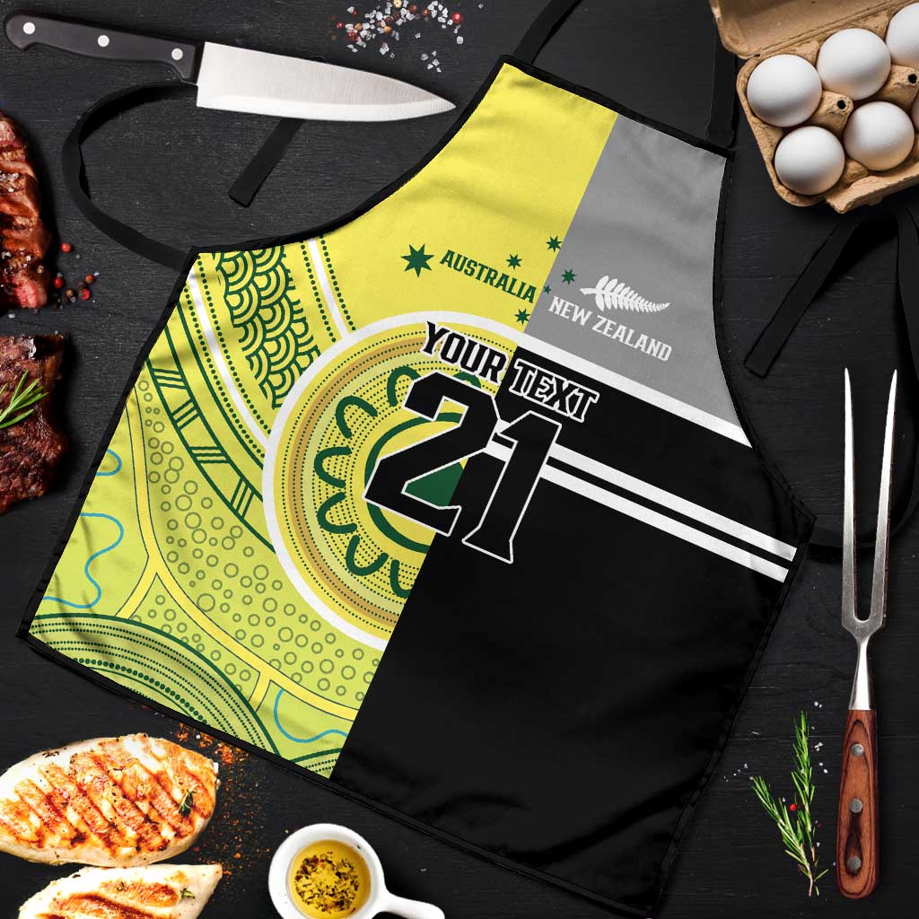Custom Cricket AUNZ Spirit Apron Aussie New Zealand Retro Edition - Polynesian Pride