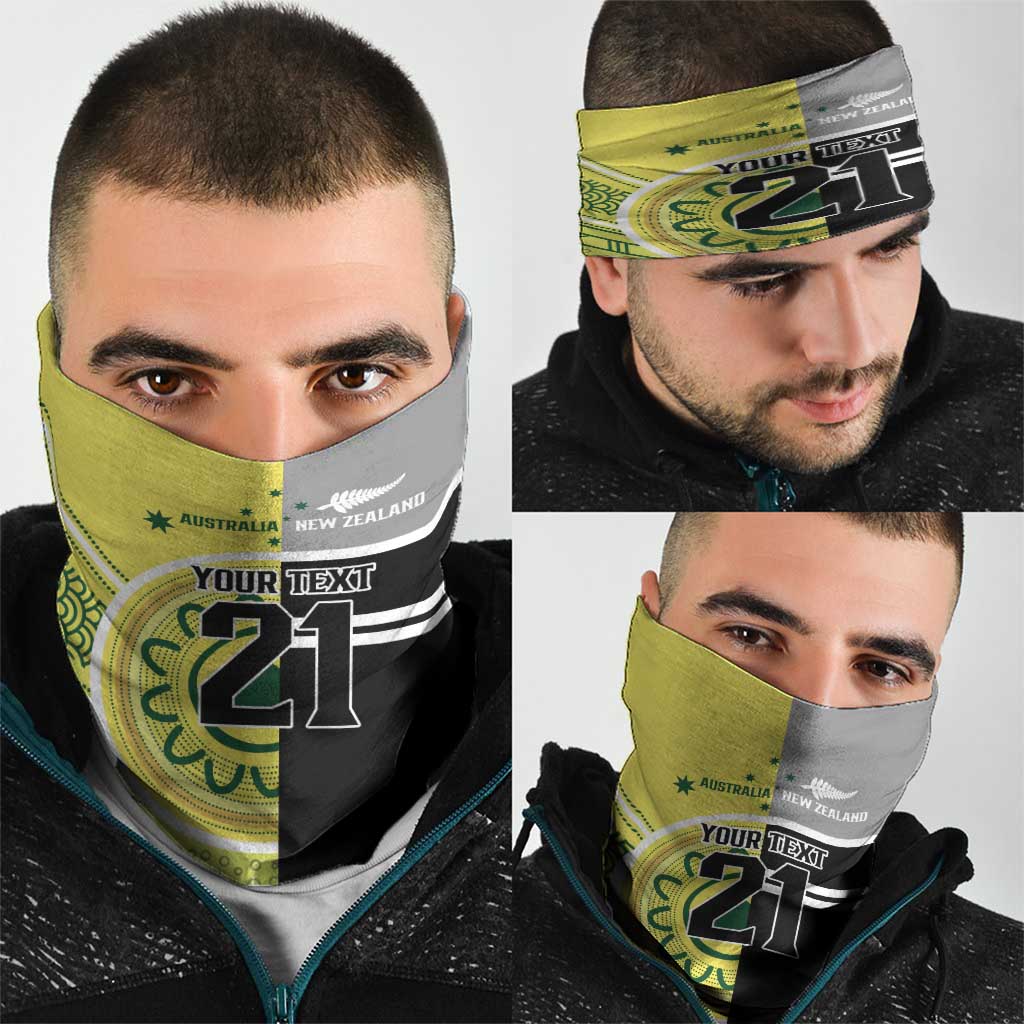 Custom Cricket AUNZ Spirit Neck Gaiter Aussie New Zealand Retro Edition LT9 - Polynesian Pride