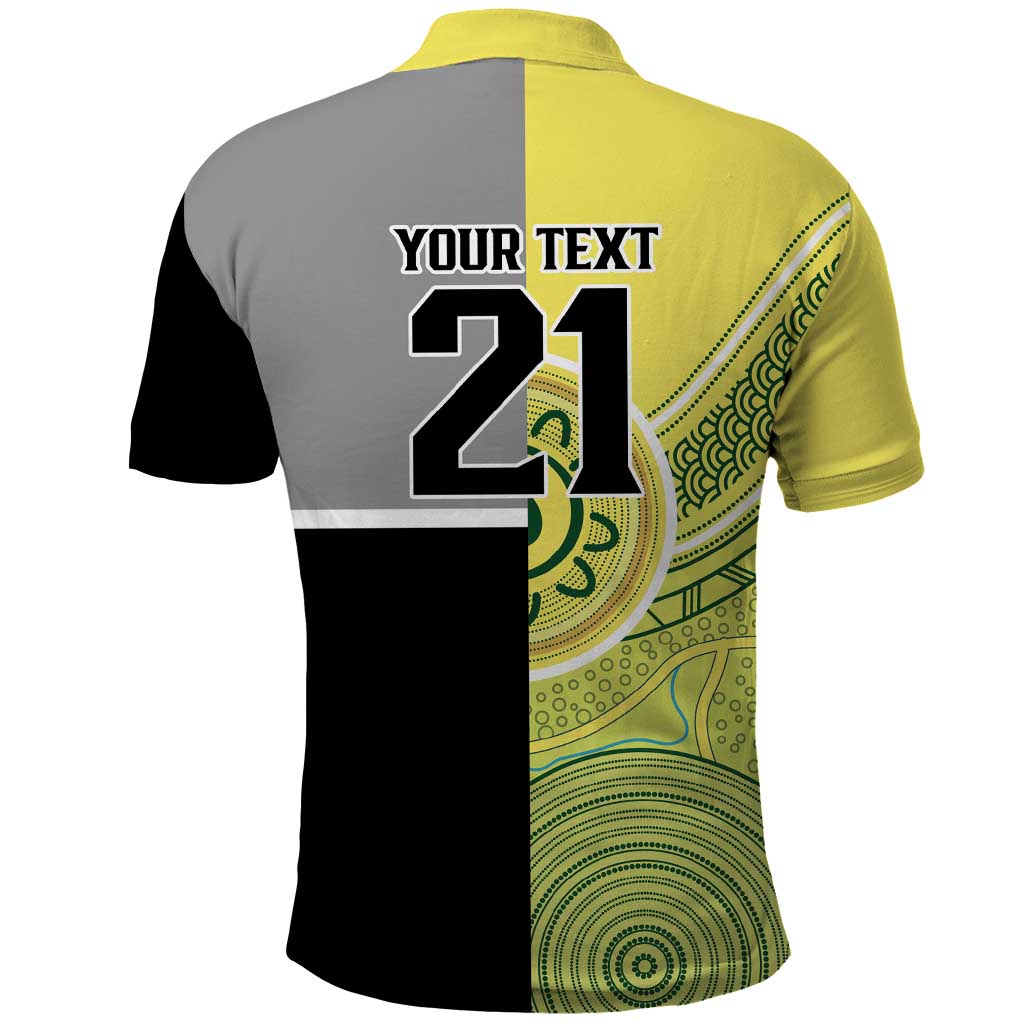 Custom Cricket AUNZ Spirit Polo Shirt Aussie New Zealand Retro Edition LT9 - Polynesian Pride
