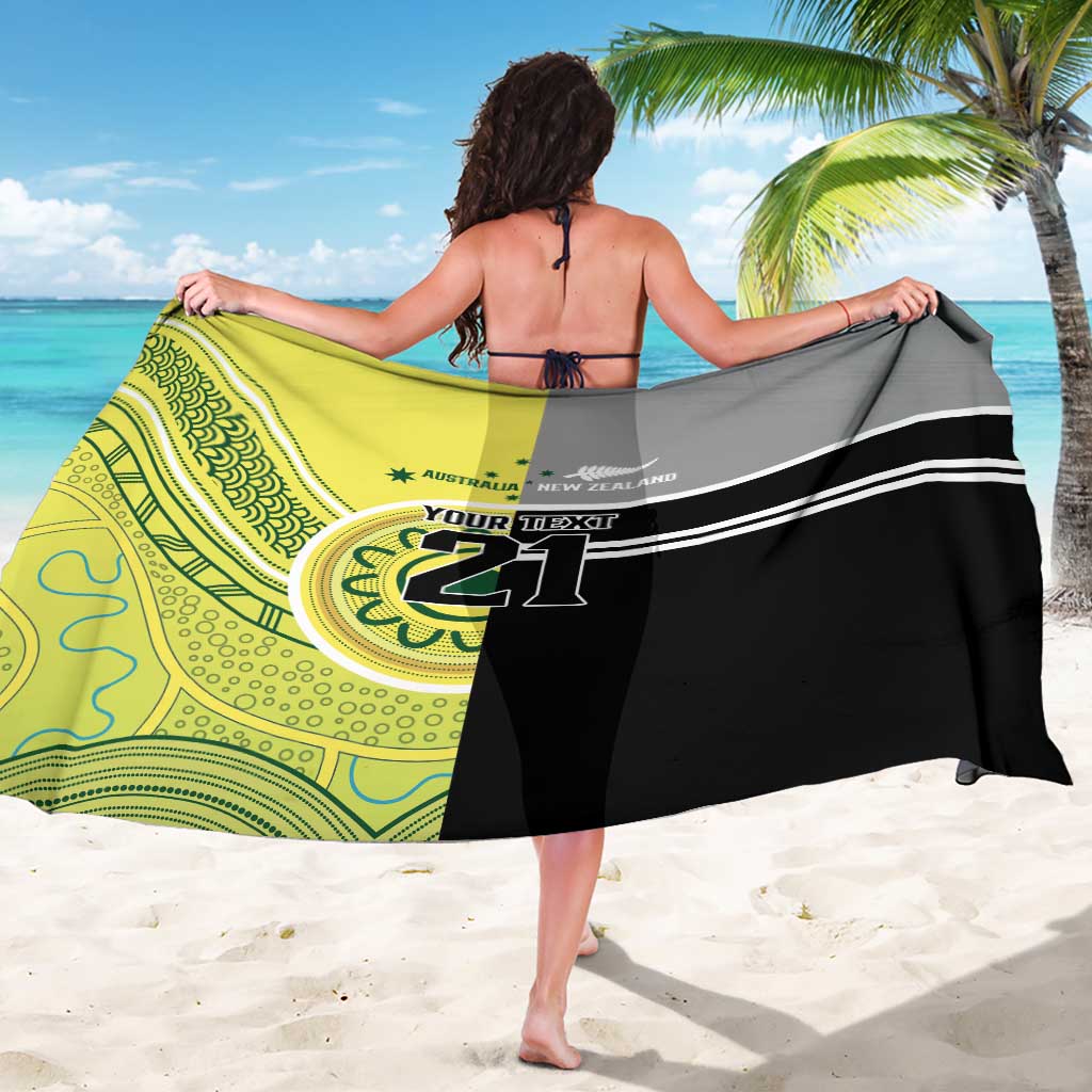 Custom Cricket AUNZ Spirit Sarong Aussie New Zealand Retro Edition LT9 - Polynesian Pride