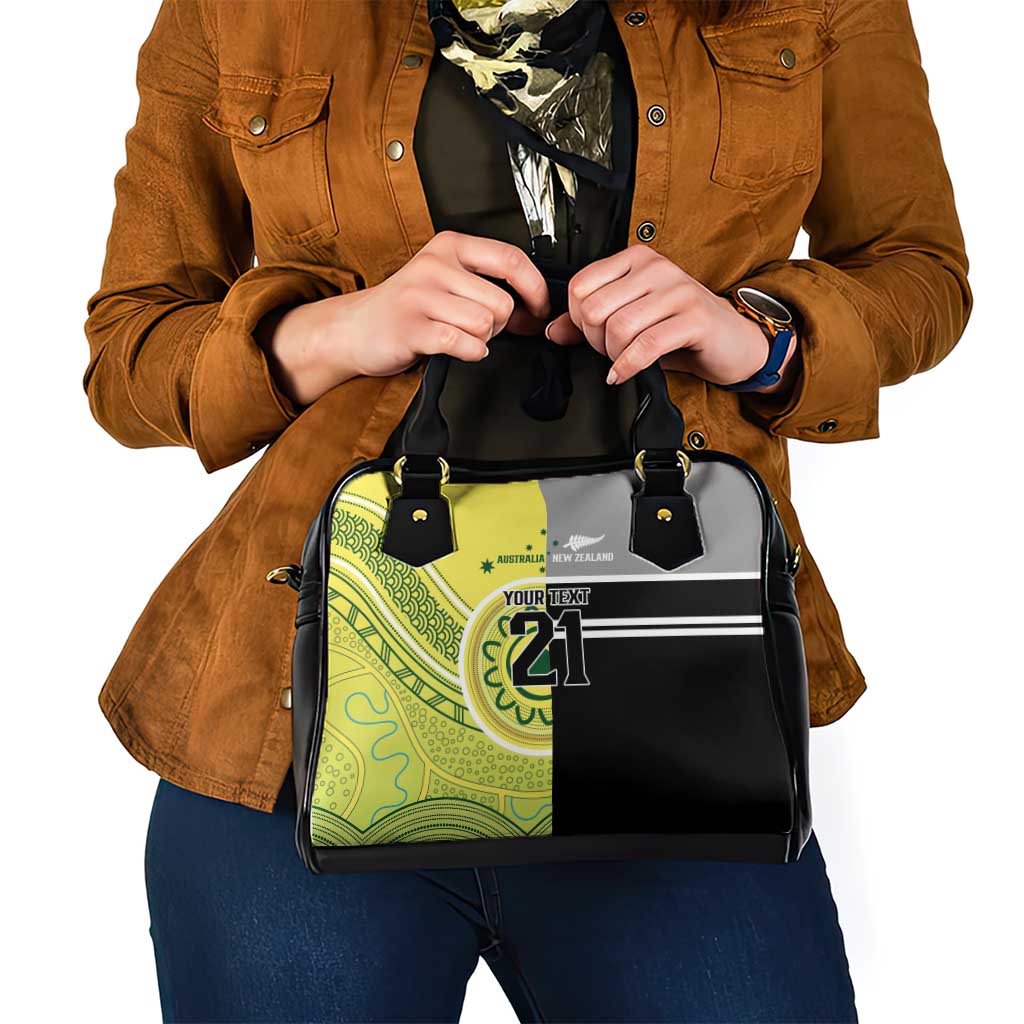 Custom Cricket AUNZ Spirit Shoulder Handbag Aussie New Zealand Retro Edition LT9 - Polynesian Pride