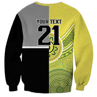 Custom Cricket AUNZ Spirit Sweatshirt Aussie New Zealand Retro Edition - Polynesian Pride