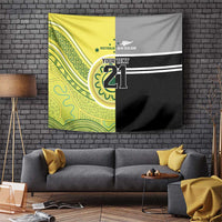 Custom Cricket AUNZ Spirit Tapestry Aussie New Zealand Retro Edition LT9 Black - Polynesian Pride