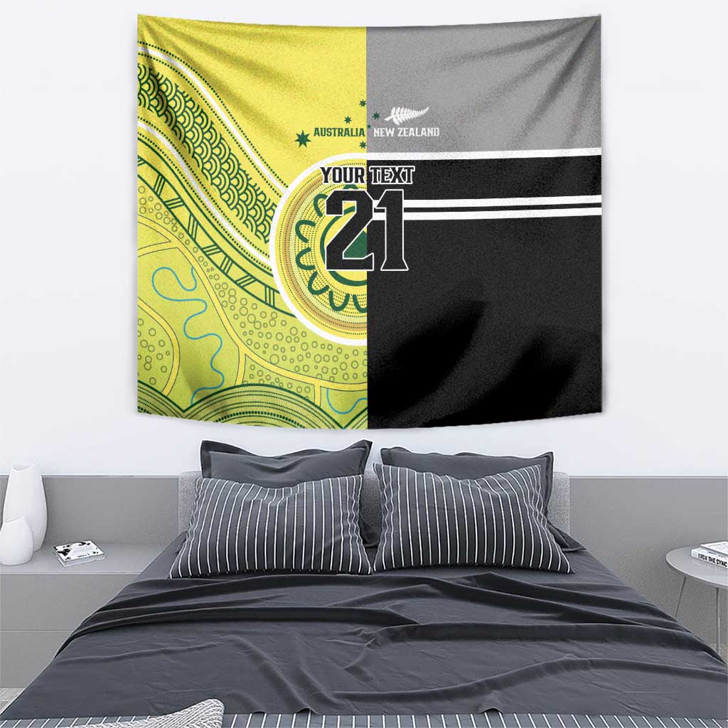 Custom Cricket AUNZ Spirit Tapestry Aussie New Zealand Retro Edition LT9 - Polynesian Pride