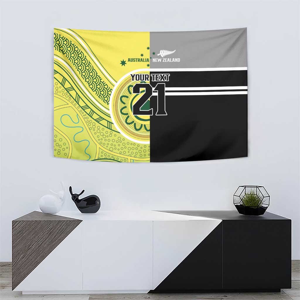 Custom Cricket AUNZ Spirit Tapestry Aussie New Zealand Retro Edition LT9 - Polynesian Pride
