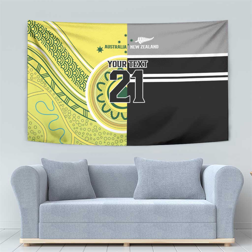 Custom Cricket AUNZ Spirit Tapestry Aussie New Zealand Retro Edition LT9 - Polynesian Pride