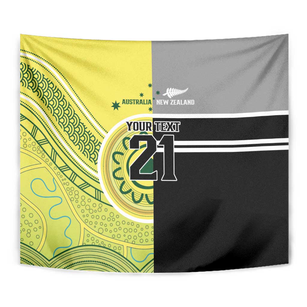 Custom Cricket AUNZ Spirit Tapestry Aussie New Zealand Retro Edition LT9 - Polynesian Pride