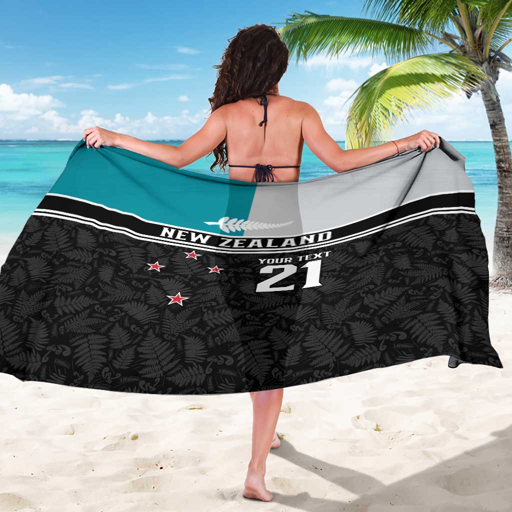 Custom NZ Cricket Pride Sarong Silver Fern Fan Supporter Apparel LT9 - Polynesian Pride