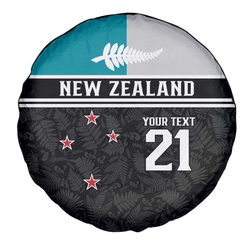 Custom NZ Cricket Pride Spare Tire Cover Silver Fern Fan Supporter Apparel LT9 - Polynesian Pride