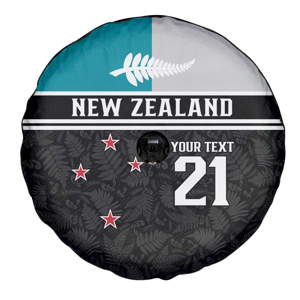 Custom NZ Cricket Pride Spare Tire Cover Silver Fern Fan Supporter Apparel LT9 - Polynesian Pride