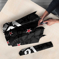 Custom NZ Cricket Pride Umbrella Silver Fern Fan Supporter Apparel - Polynesian Pride