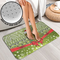 New Zealand Kakapo Christmas Bathroom Set Maori Inspired Knitted Patterns LT9 - Polynesian Pride
