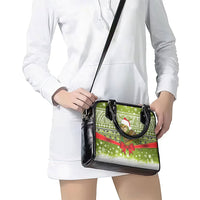 New Zealand Kakapo Christmas Shoulder Handbag Maori Inspired Knitted Patterns LT9 - Polynesian Pride