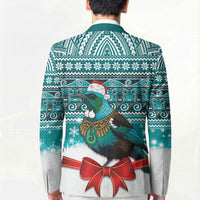 New Zealand Tui Bird Christmas Blazer Maori Inspired Knitted Patterns LT9 - Polynesian Pride