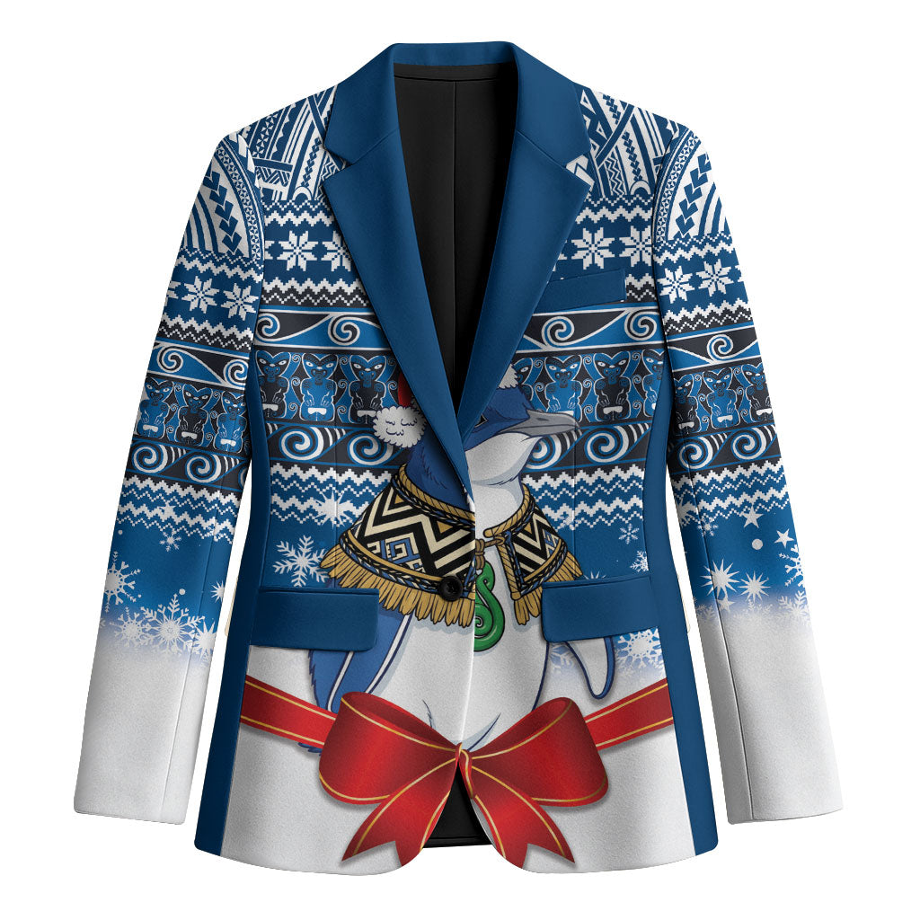 New Zealand Fairy Penguin Korora Christmas Blazer Maori Inspired Knitted Patterns