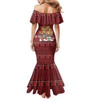 Funny Kiwi Bird Xmas Tree Mermaid Dress New Zealand Tribal Christmas Spirit LT9 - Polynesian Pride