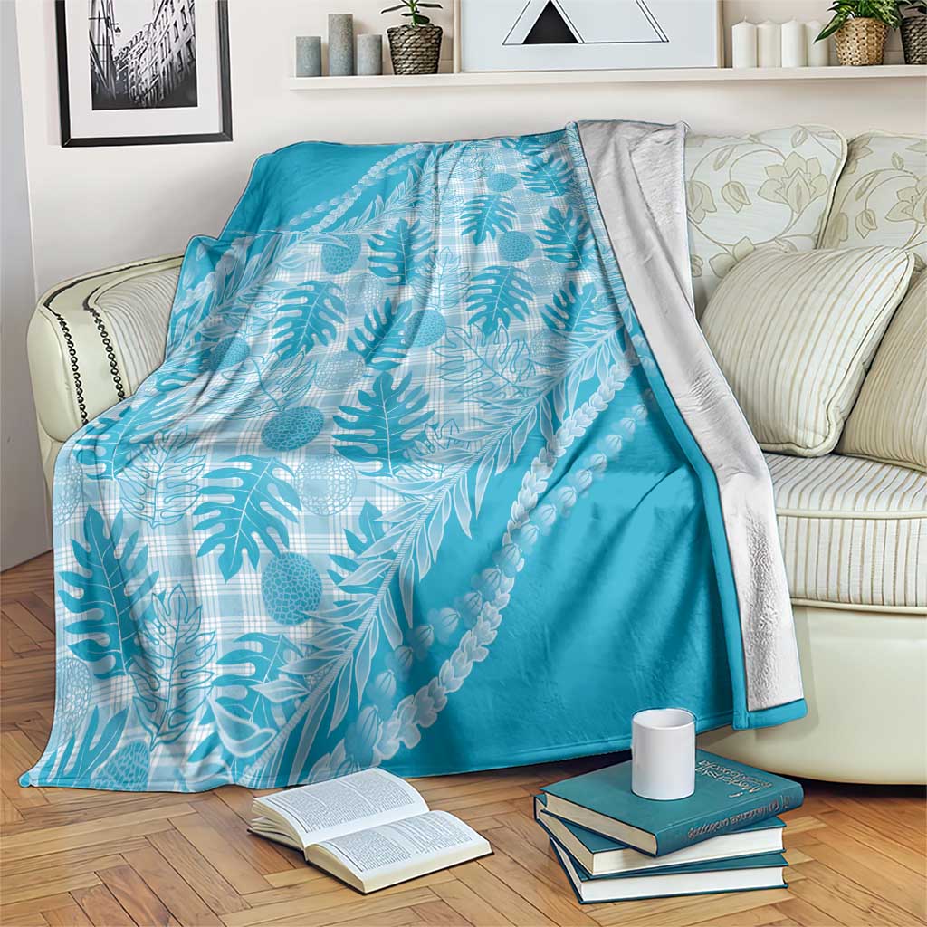Hawaii Breadfruit Palaka Blanket Polu Maile Lei - Polynesian Pride
